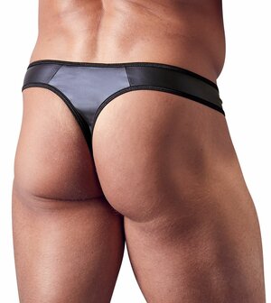 Mannenstring Met Rits Met Strass-Steentjes