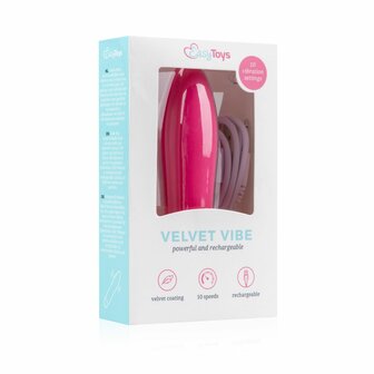 Velvet Vibe &ndash; Zachte, Krachtige Bullet Vibrator voor Discreet Genot