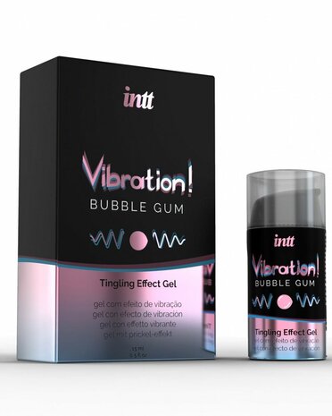 INTT Vibration! – Tintelende en Verwarmende Intieme Gel voor Hem & Haar