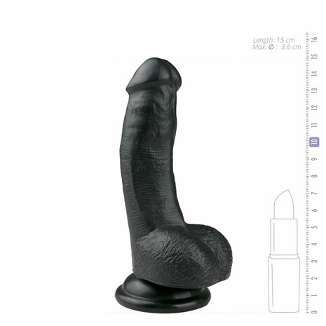 Realistische Dildo Met Balzak - 15 cm – Compact, Zacht & Ideaal Voor Beginners