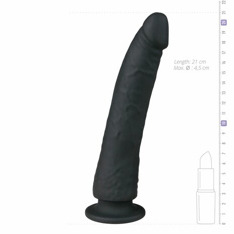 Easytoys Realistische Dildo Met Zuignap – 21 cm