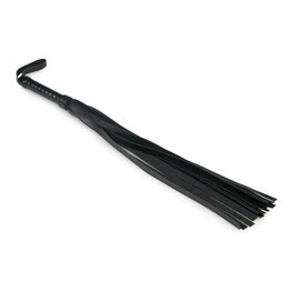 EasyToys Fetish Collection Flogger &ndash; Zwart Kunstleer voor SM-Spel