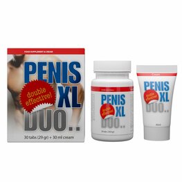 Penis XL Duo Combinatie Cr&egrave;me En Pillen