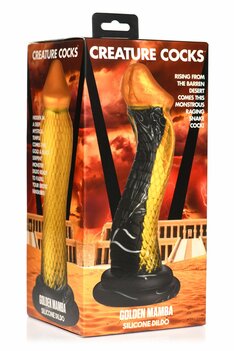 Gouden Mamba Dildo &ndash; Flexibel, Handsfree &amp; Veelzijdig Genot
