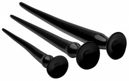 Extreme Anaalplug Training Set &ndash; 3 Delig | Voor Gevorderde Anaalstimulatie