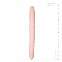 Double Ended Dildo &ndash; 40 cm | Flexibel, Realistisch &amp; Perfect voor Duo-plezier