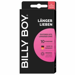 Billy Boy L&auml;nger Lieben Condooms &ndash; Harder, Intenser &amp; Langer Genieten