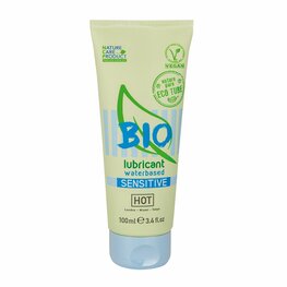 HOT BIO Sensitive Glijmiddel &ndash; Biologisch, Waterbasis &amp; Huidvriendelijk &ndash; 100 ml
