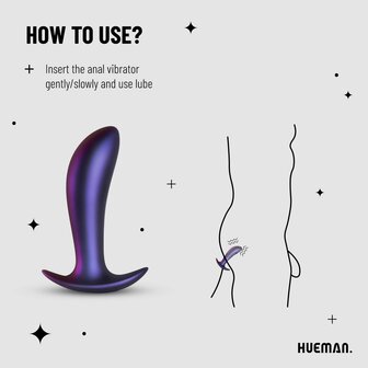 Hueman &ndash; Uranus Anaal Vibrator: Ontdek De Kracht Van Prostaatstimulatie