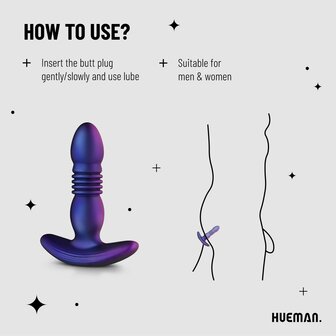 Hueman - Stotende Buttplug