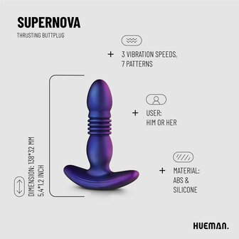 Hueman - Stotende Buttplug