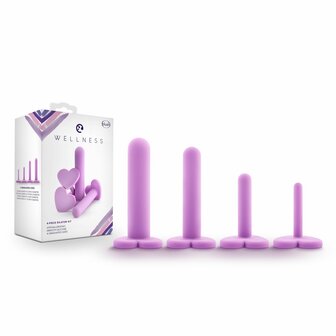 4-delige Vaginale Dilator Set &ndash; Zacht Siliconen voor Comfortabel Gebruik