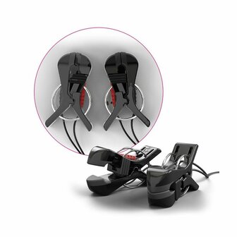 Mystim Barry Bite 2-Pins Klemmen &ndash; Veilig &amp; Instelbaar voor E-Stim