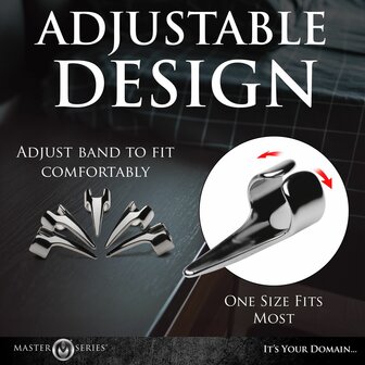 Vijfdelige Klauwring Set &ndash; Sensueel Krabben &amp; Stimulatie