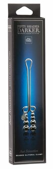 JUST SENSATION Clitoris Klem &ndash; Fifty Shades Darker Pleasure Collection