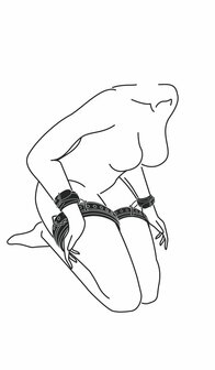 Thigh en Wrist Cuff Set