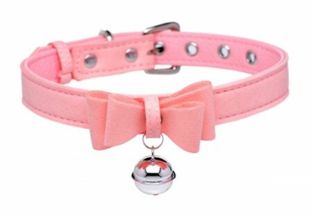 Vegan Collar met Strik en Kattenbelletje &ndash; Comfortabel en Stijlvol