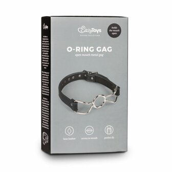 Metalen Ball Gag met Verstelbaar Riem &ndash; Perfect voor Bondage