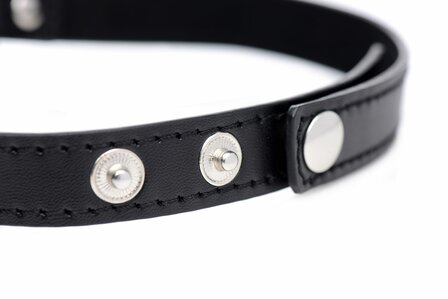 Dark Heart Choker &ndash; Stijlvol BDSM Accessoire met Chroomhart