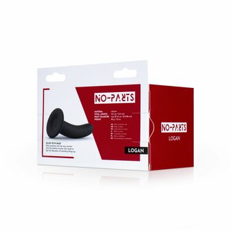 No-Parts Logan Dildo &ndash; 13,5 cm: Ergonomisch, Veilig en Veelzijdig