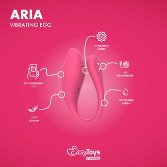 EasyConnect - Vibrerend Eitje Aria app gestuurd