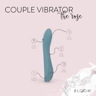 The Rose &ndash; Stijlvolle G-Spot Vibrator uit de Bloom Collectie