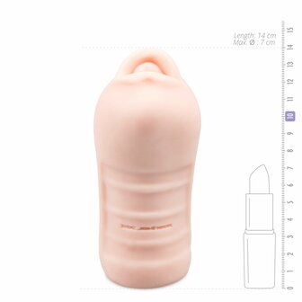 Sasha Grey Masturbator &ndash; Realistische ULTRASKYN Deep Throat Ervaring