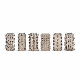 Penis Sleeve Set &ndash; 6 Verschillende Texturen voor Maximale Stimulatie