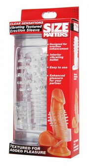 Clear Sensations Vibrerende Penisssleeve