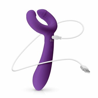 EasyToys &ndash; Duo Vibrator voor Stellen | Dubbel Genot met Twee Krachtige Motoren
