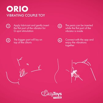 EasyConnect - Koppelvibrator Orio app gestuurd