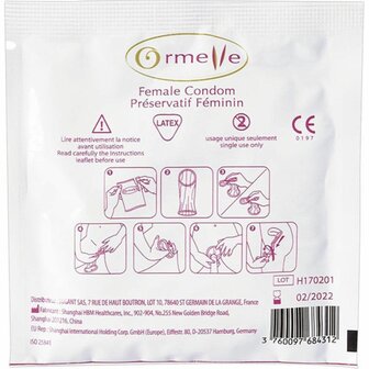Ormelle vrouwencondoom 5 stuks
