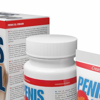 Penis XL Duo Combinatie Cr&egrave;me En Pillen