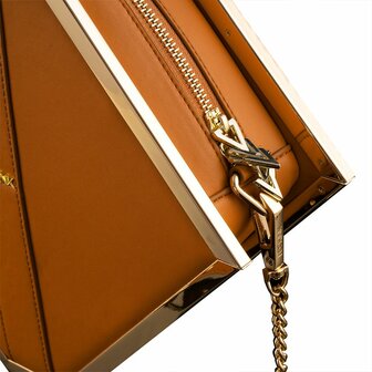 LOCKINK - Mysterious Square Kink Bag - bruin