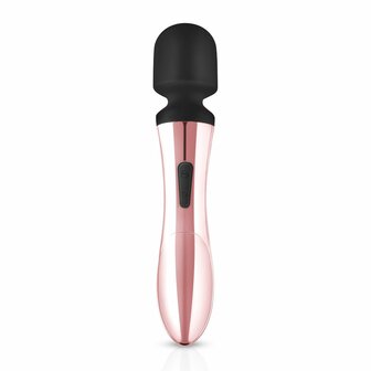 Rosy Gold &ndash; Nouveau Curve Massager | Elegante Wand Vibrator met 10 Standen