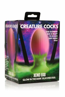 Glow-In-The-Dark Xeno Ei &ndash; Sci-Fi Erotisch Speeltje