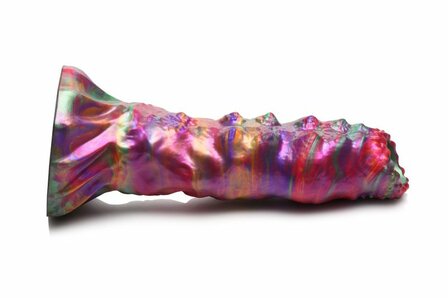 Ovipositor Dildo met Zachte Siliconen Eieren &ndash; Handsfree en Strap-On Compatibel