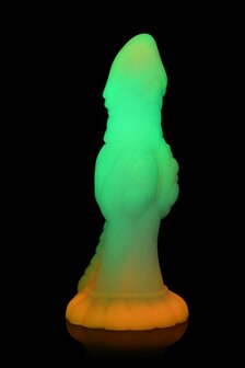 Glow-In-The-Dark Alien Dildo &ndash; Flexibel, Handsfree &amp; Futuristisch Genot