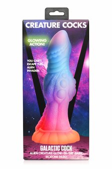 Glow-In-The-Dark Alien Dildo &ndash; Flexibel, Handsfree &amp; Futuristisch Genot