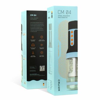 CRUIZR CM04 &ndash; Luxe Penis Masturbator met Roterende Functie