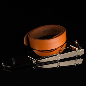 LOCKINK - Verstelbare zweep - bruin