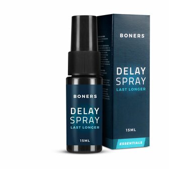 Boners Orgasmevertragende Spray 15ml &ndash; Langer Genieten tussen de Lakens