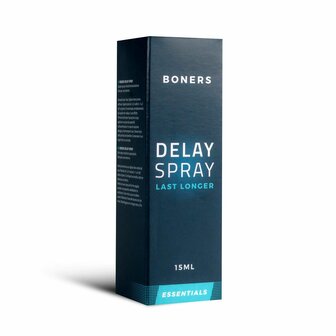 Boners Orgasmevertragende Spray 15ml &ndash; Langer Genieten tussen de Lakens