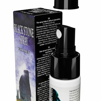 Black Stone Delay Spray &ndash; Orgasme Vertrager voor Mannen | Langdurig Genot