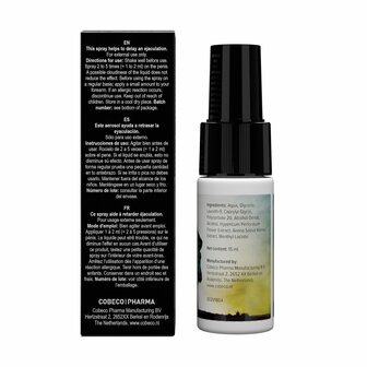 Black Stone Delay Spray &ndash; Orgasme Vertrager voor Mannen | Langdurig Genot