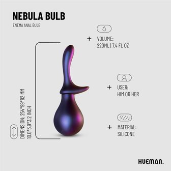 Nebula Bulb Anaaldouche &ndash; Hygi&euml;nisch &amp; Comfortabel