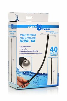 Clean Stream Siliconenslang &ndash; 1 Meter, Veilig &amp; Comfortabel