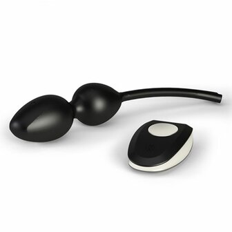 Mystim &ndash; Jane Untamed Geisha Balls Vibrator &ndash; Zwart