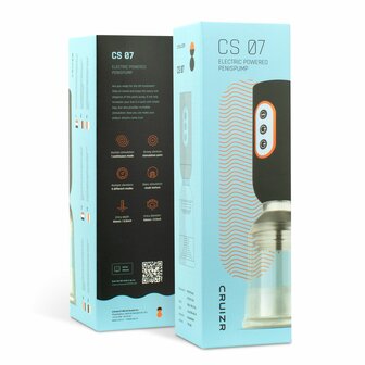 CRUIZR CS07 Penispomp &ndash; Vibrerend &amp; Zuigend voor Maximale Sensatie