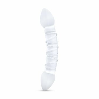 Dubbele Glazen Dildo &ndash; G-spot &amp; Temperature Play